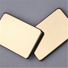 1220mm Width 3mm Mirror Aluminum Composite Panel For Interior Wall