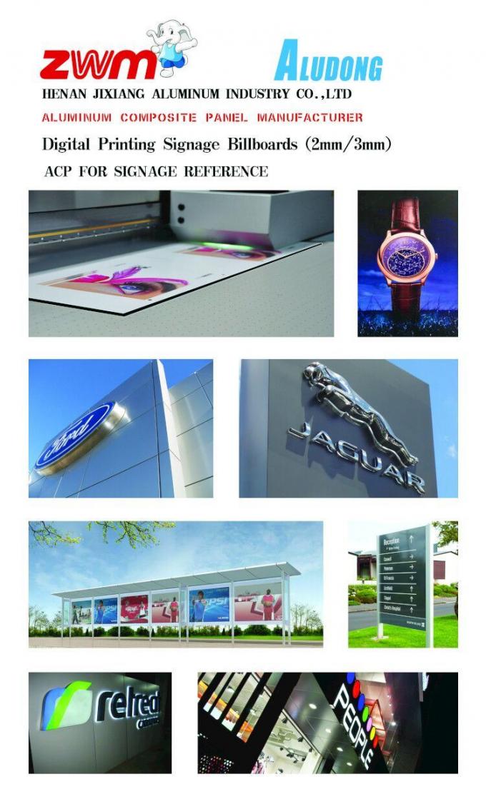 3mm Advertising Aluminum Composite Panel