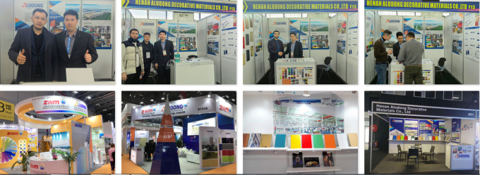 More Than 100 Sizes And Colors UV Printable Coating Aludong Brand ACP Aluminum Composite Panel For Signage Decoration 17