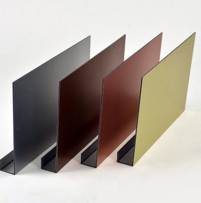 PE Core 5005 2000mm Copper Brushed Aluminum Composite Panel