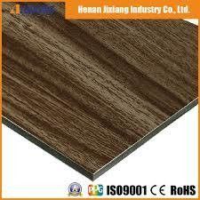 CE ASTM 1220mm*2440mm Wooden Aluminum Composite Panel