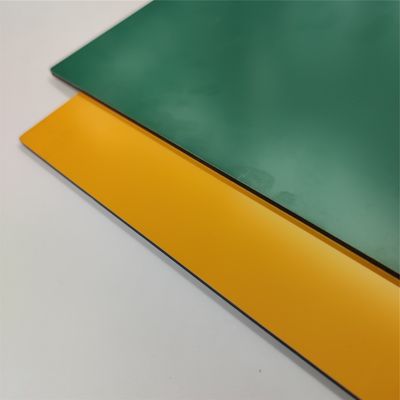 UV Printable Aluminum Composite Panel Alloy Sheet with Solid Glossy Colors Two Sides