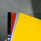 1220*2440*3mm glossy yellow Aluminum composite panel for interior decoration