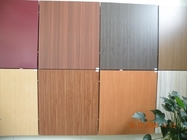 0.3mm Wooden Aluminium Composite Panel Sheet For Decoration Curtainwall 1220*2440