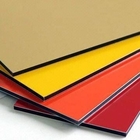 2440mm-6000mm Length PE Aluminum Compound Panel For All Weather Construction Materials