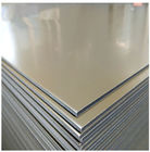  				3mm 4mm 5mm Silver Metallic Wall Cladding Aluminum Composite Panel 	        