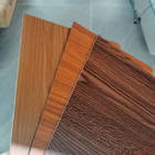 PVDF Wooden Aluminum Composite Panel 1220mm For Construction Materials