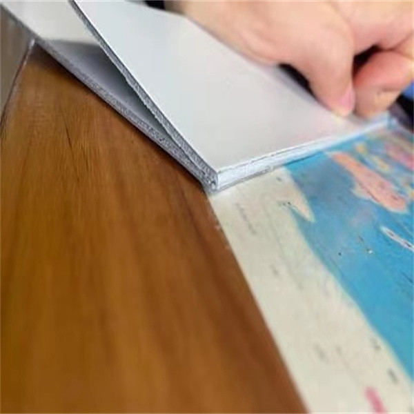 1500mm Width Mirror Aluminum Composite Panel 4mm Panel Thickness 0.4mm Aluminum Thickness