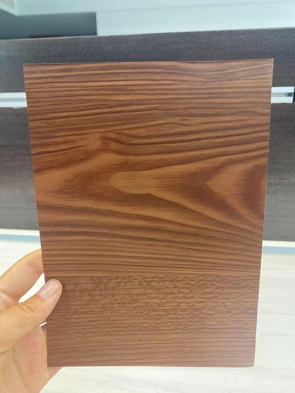 Manufacture  Wooden Alucobond Drawing Aluminum Composite Panel For Cladding Curtain Wall Eaves Outdoor Wall Panel And Interior Decoration ACP Decorative Wall Panels