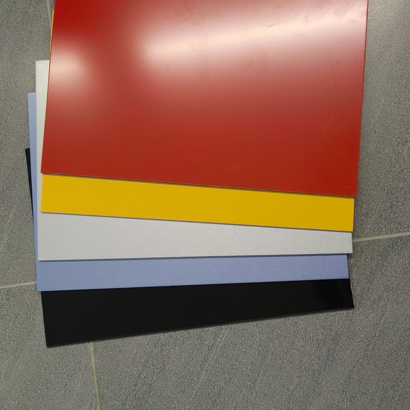 1220*2440*3 PE Aluminum Composite Panel For Signage Interior Decoration ZWM-87
