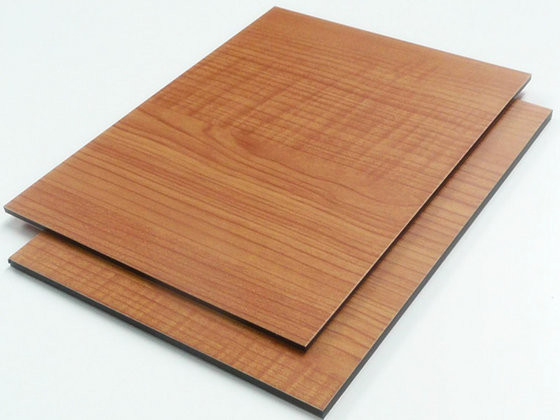 Rust Resistant Wooden Aluminum Composite Panel Aludong Pe Ald - G802 Weather