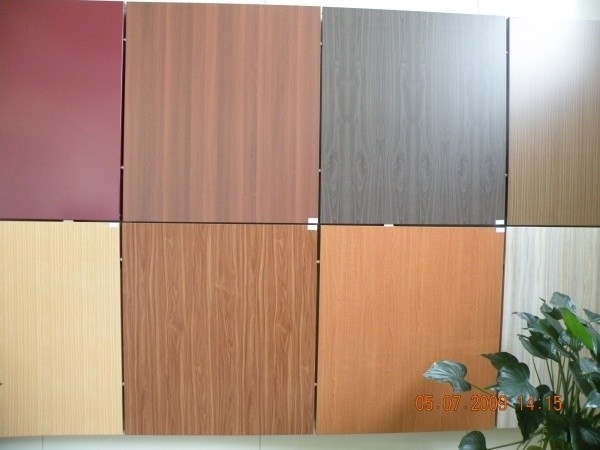 Manufacture  Wooden Alucobond Drawing Aluminum Composite Panel For Cladding Curtain Wall Eaves Outdoor Wall Panel And Interior Decoration ACP Decorative Wall Panels
