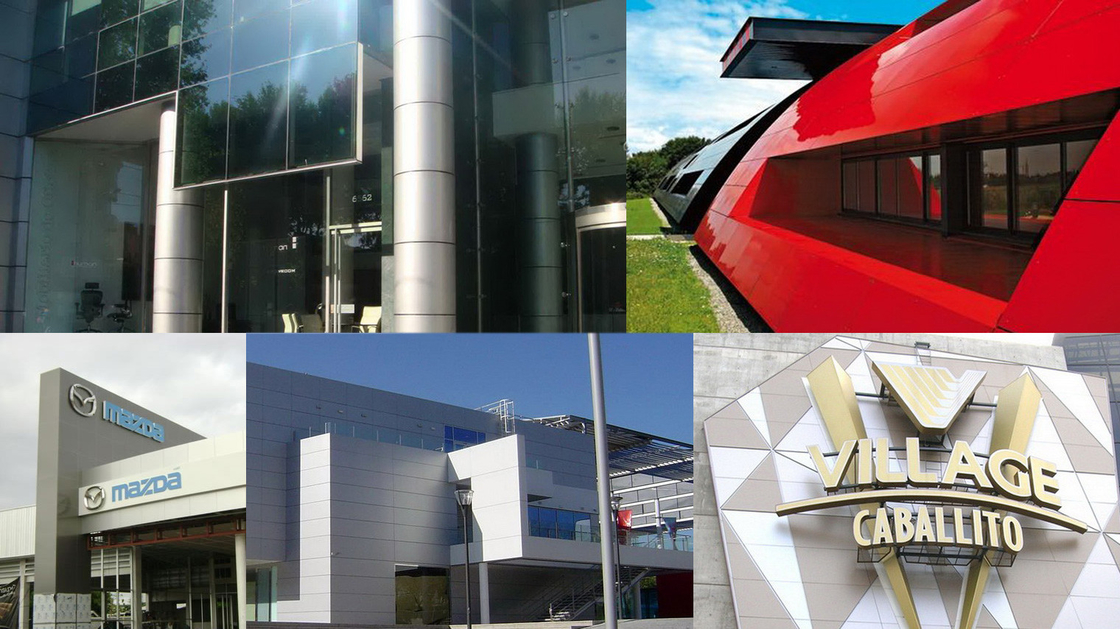 PVDF Aluminum Composite Panel With Nano-PVDF Coating And Self-Cleaning Nanometer Paint For Elegant Architectural Decoration And 15-