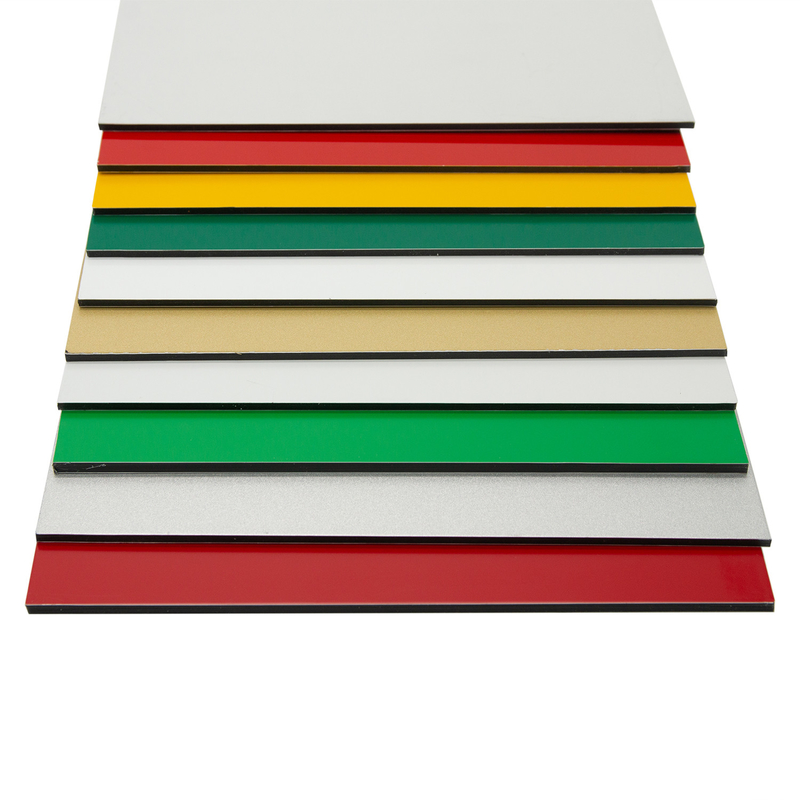 Aluminum Composite Panel ACP Alucbond  For Billboard Cladding  Curtain Wall Eaves Interior Decoration