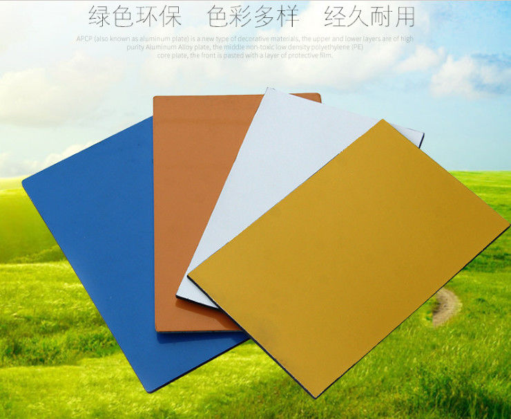 Direct Manufacturer 4mm ACP Sheet Aluminium Composite Panel for Exterior Wall Cladding, Factory Price