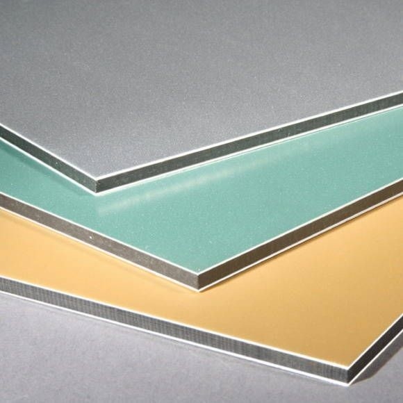 Exterior Decoration PVDF ACP Composite Sheets Antistatic AA3003 For Wall 1220*2440mm