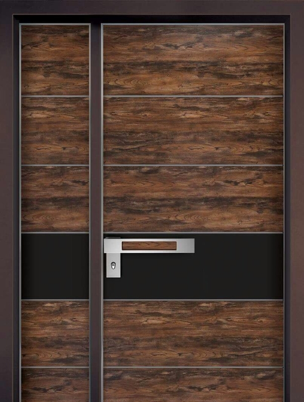 Cherry Oak Aluminum Composite Plastic Panel 6mm Walnut Wood For Interior Wall