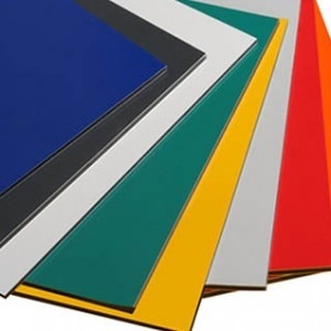 Lightweight PE Coating Aluminum Composite Panel For Eco Friendly Signage， Shop Front， Interior Decoration