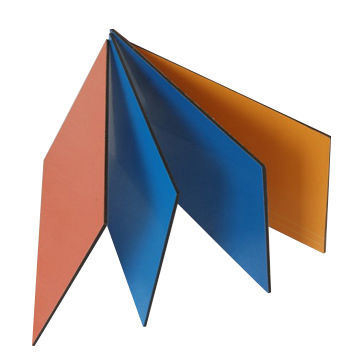 Polyethylene Core Aluminum Composite Panel 0.04mm - 0.5mm Silver Mirror ISO Certified
