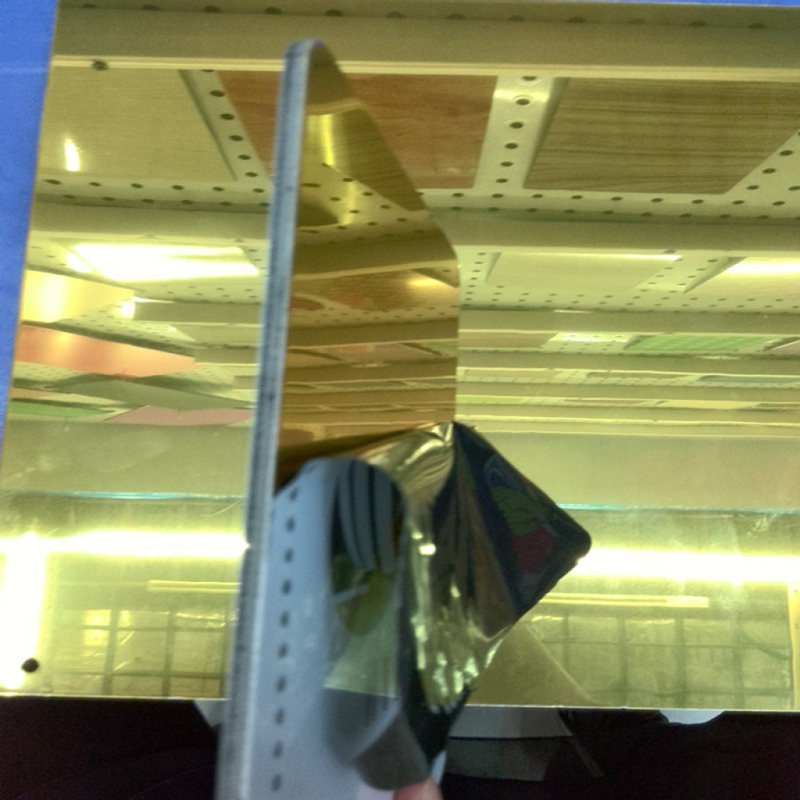 Nano-PVDF Coated Mirror Aluminum Composite Panel For Elegant And Modern Architectural Decorations