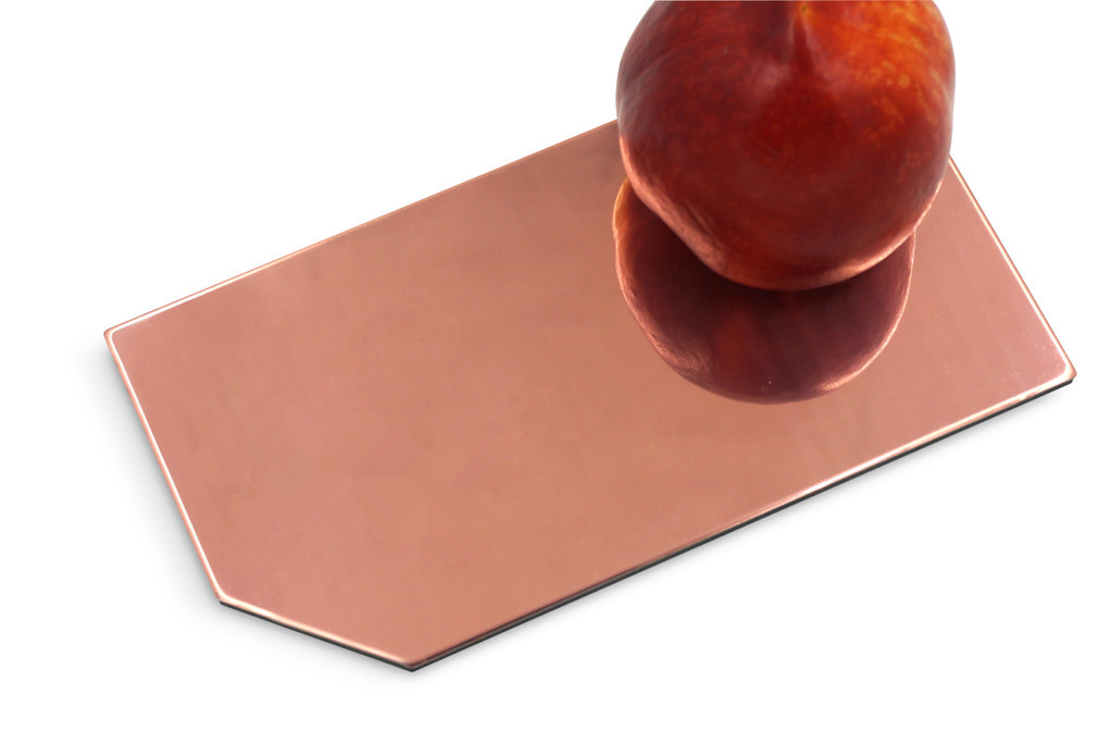 Mirror Aluminum Composite Panel PE PVDF Coating 0.3mm Aluminum Silver Copper Gold
