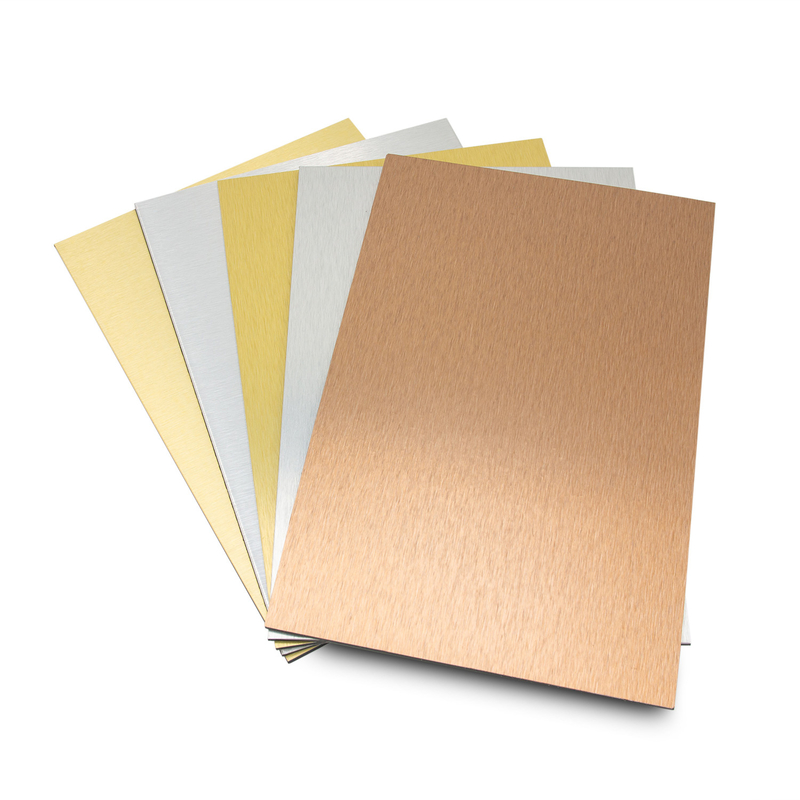 High Durability PE Aluminum Composite Panel Various Colors Weatherproof 1220mm-1570mm