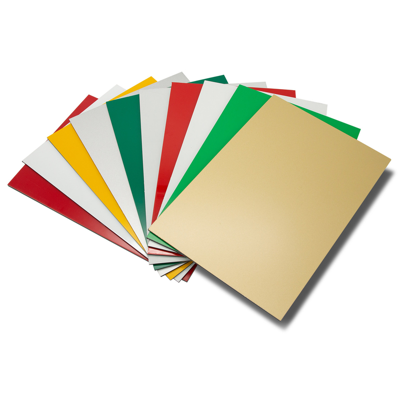 Lightweight PE Coating Aluminum Composite Panel For Eco Friendly Signage， Shop Front， Interior Decoration