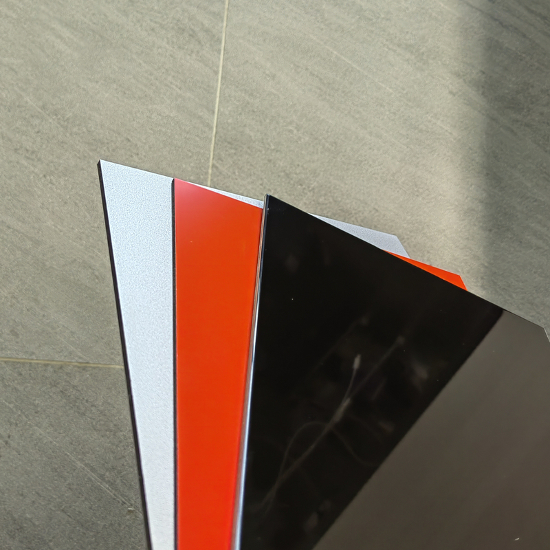 Alucobond PVDF Aluminum Composite Panel with Unbreakable Core and Glossy Surface Finish