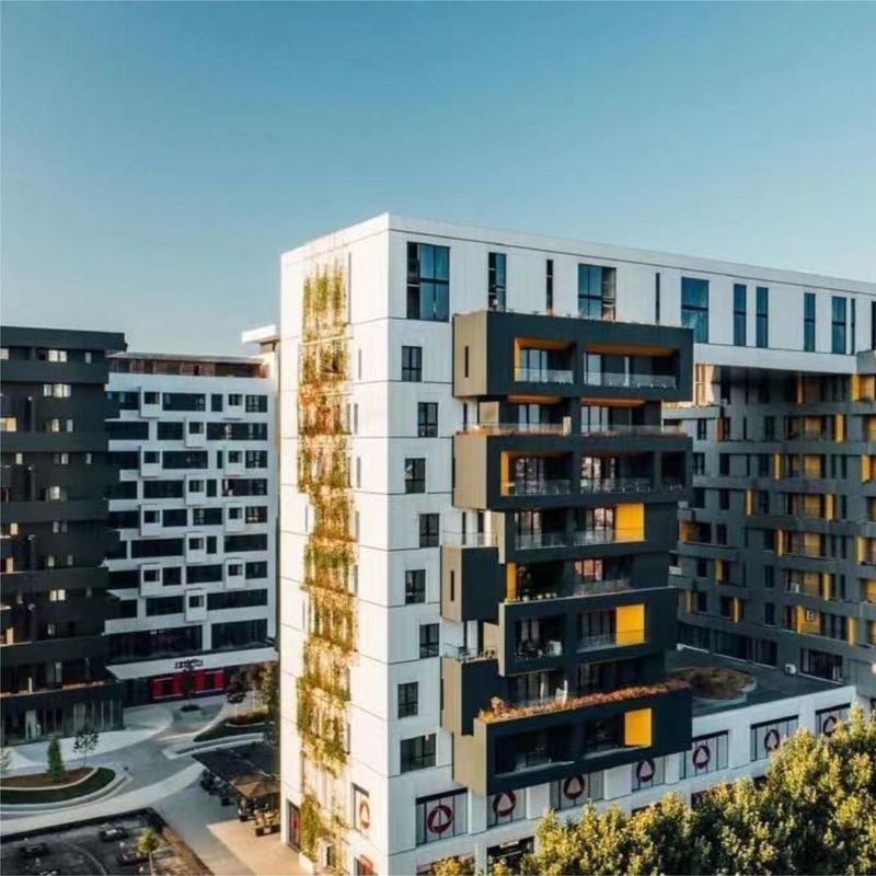 Alucobond Standard A2 Fireproof Aluminium Composite Panel ACM 4mm, Light Weight for Curtain Wall