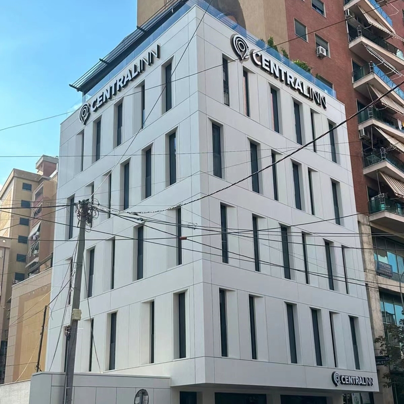 Custom Size ACP Alucobond Drawing Aluminum Composite Panel For Curtain Wall Eaves  Indoor Shelter