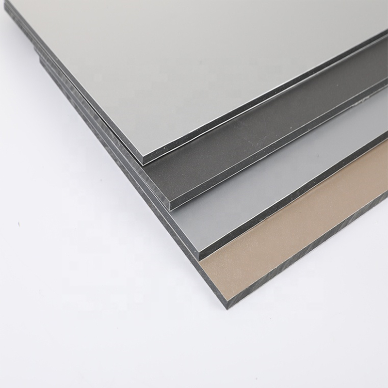 Weatherproof PE Aluminum Composite Panel Various Colors 1.5mm-8mm