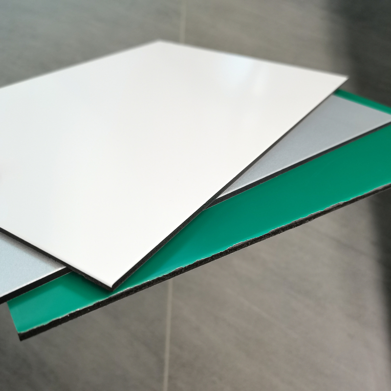 PVDF PE ACP Acm Board  3mm 4mm  Aluminium Composite Panel  For Building Material