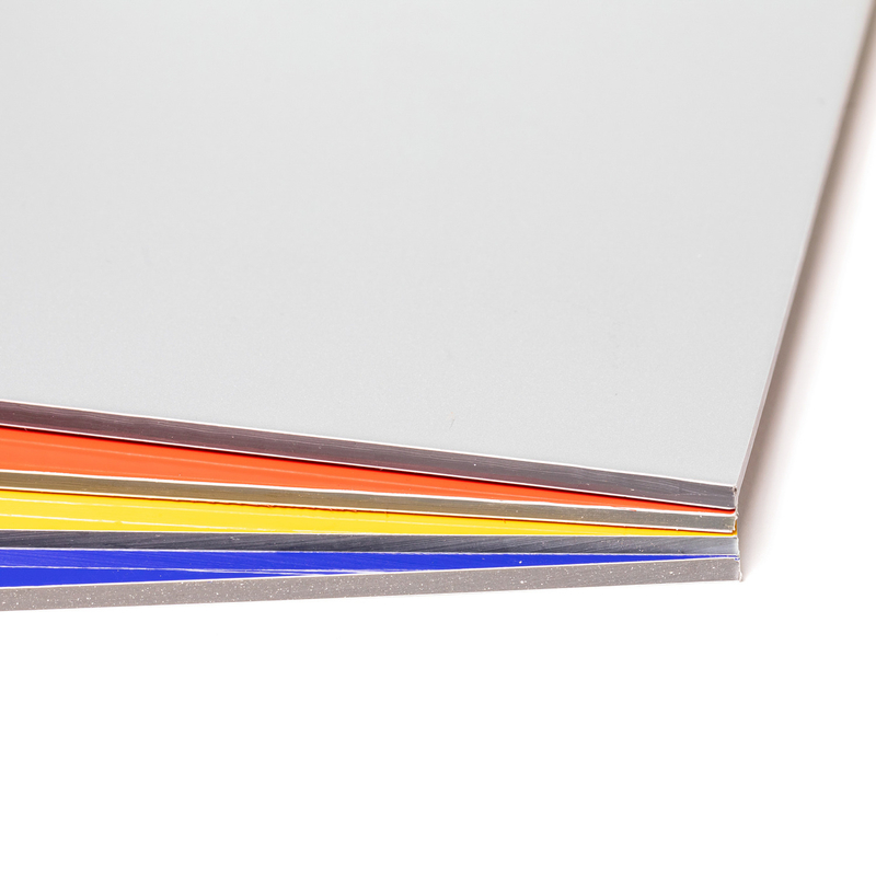 Custom Size ACP Alucobond Drawing Aluminum Composite Panel For Curtain Wall Eaves  Indoor Shelter