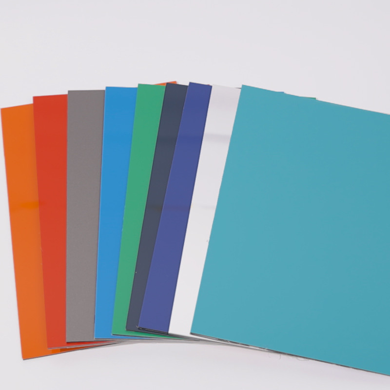 Custom Size ACP Alucobond Drawing Aluminum Composite Panel For Curtain Wall Eaves  Indoor Shelter