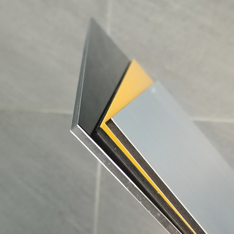 4mm 4*8 ACP Sheet Unbreakable Aluminium Composite Panel ACM  For Signage And Cladding