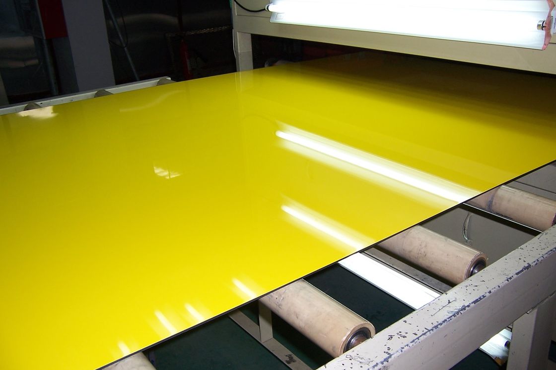 4mm High Gloss PVDF Aluminum Composite Panel Weatherproof Facade Cladding for Curtain Wall