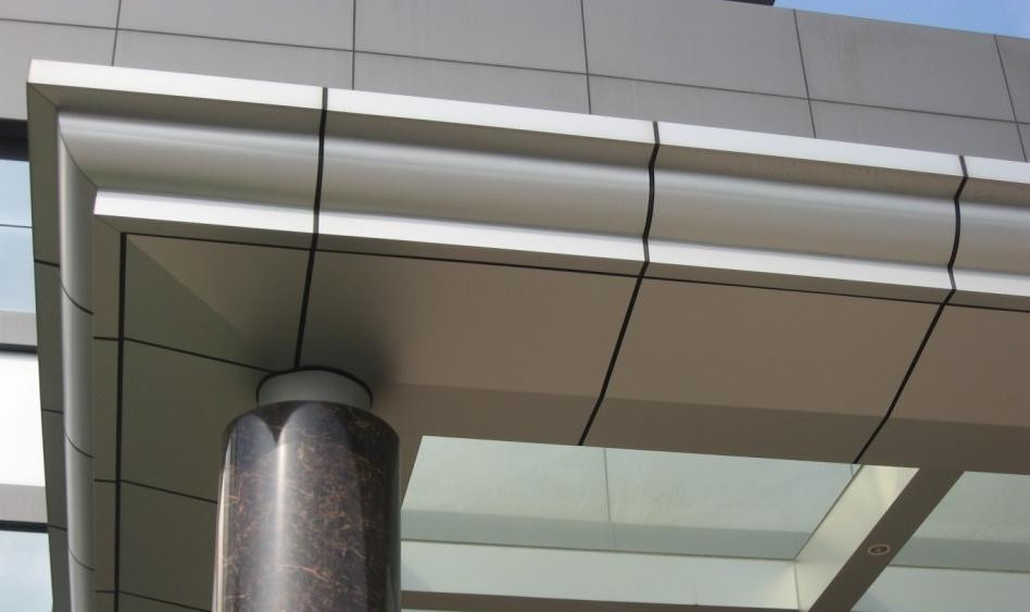 Fireproof Anti-corrosion Aluminum Composite Panel For Cladding , Curtain Wall , Eaves Interior Decoration