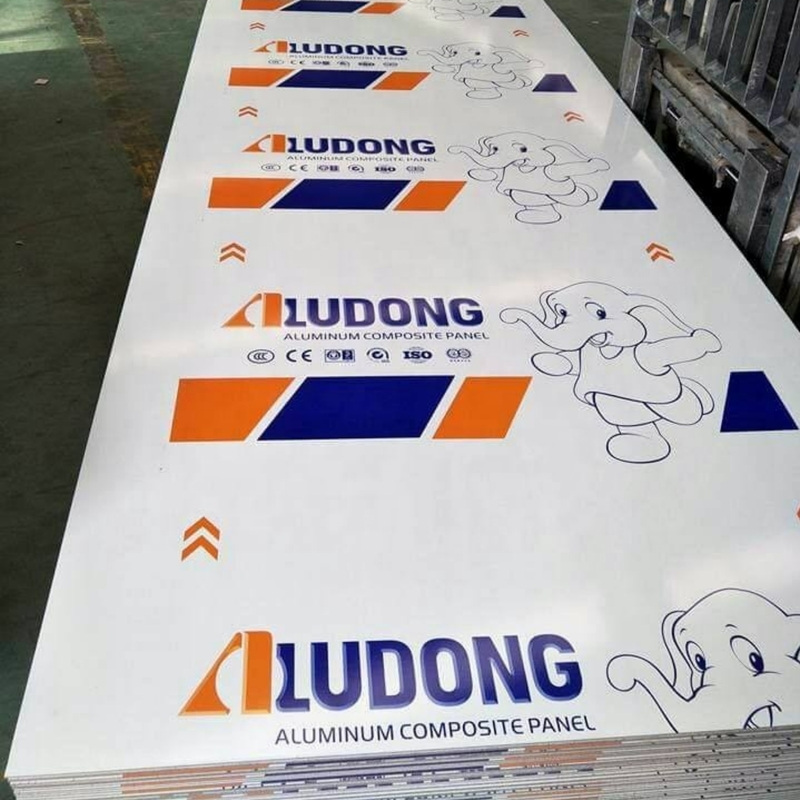 Custom Size ACP Alucobond Drawing Aluminum Composite Panel For Curtain Wall Eaves  Indoor Shelter