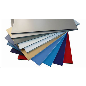 Manufacture Alucobond Drawing Aluminum Composite Panel For Cladding , Curtain Wall Eaves Interior Decoration