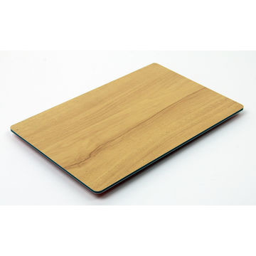 Manufacture  Wooden Alucobond Drawing Aluminum Composite Panel For Cladding Curtain Wall Eaves Outdoor Wall Panel And Interior Decoration ACP Decorative Wall Panels