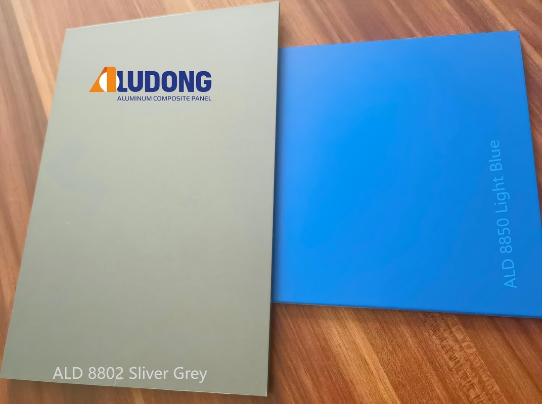 Fireproof Anti-corrosion Aluminum Composite Panel For Cladding , Curtain Wall , Eaves Interior Decoration