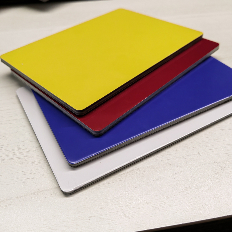 4*8 Aluminum Composite Panel ACP 3mm Acm For Construction Materials Wall Cladding