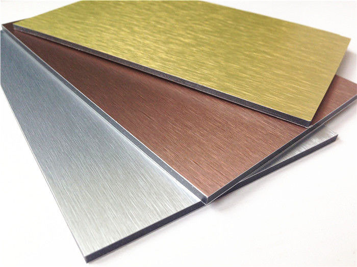 OEM Custom Anodized ACP 3mm, PVDF Coating, Anti-Scratch for Subway Hall Hotel Decoration