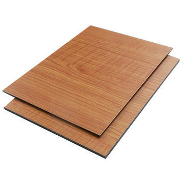 Factory Direct 2mm Wood Grain Aluminium Plastic Board PE Coated, Non-Flammable for Partition Wall Hot Sale ACP Sheet