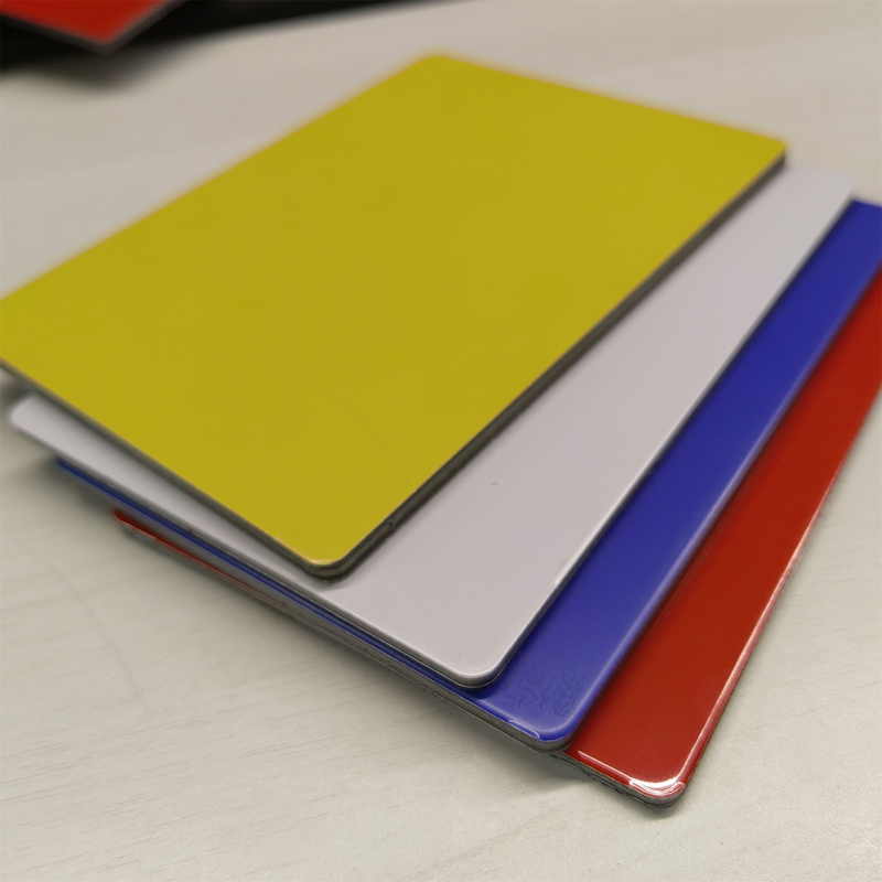 Colorful Aluminum Composite Panel Acm Aluminum 0.21mm*0.21mm Thickness