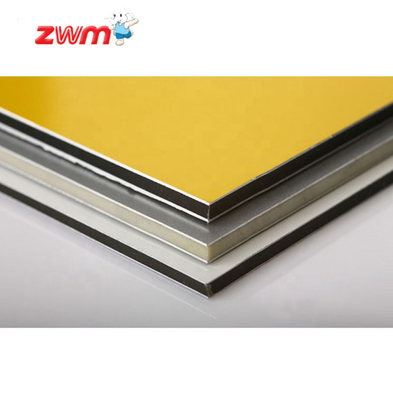 Alucobond Standard A2 Fireproof Aluminium Composite Panel ACM 4mm, Light Weight for Curtain Wall