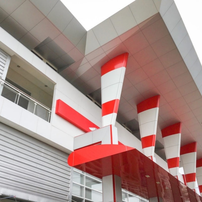 4*0.20mm Aluminum Composite Panel ACP For Wall Panel And Construction Material