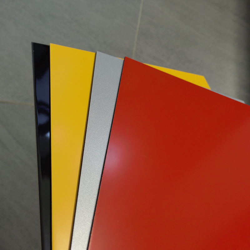 1500*5000*4mm PVDF Aluminum Composite Panel Acm For Curtain Wall And Exterior Cladding