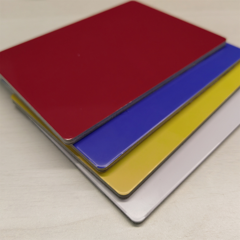 1220*2440*4*0.21mm PVDF Aluminum Composite Panel ACP / Acm For Wall Panel And Exterior Decoration