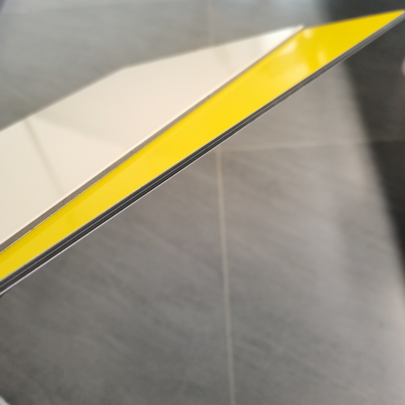 1220*2440*4*0.21mm PVDF Aluminum Composite Panel ACP / Acm For Wall Panel And Exterior Decoration